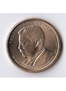 2013 - Dollaro Stati Uniti Theodore Roosevelt Zecca D